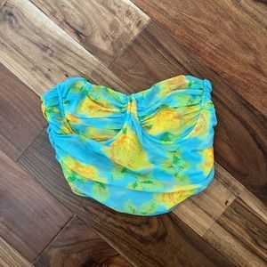 ZARA Tulle Corset Top